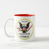 TASSE 2 COULEURS VÉTÉRAN DE GUERRE FROIDE (Gauche)