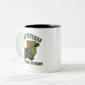 Tasse 2 Couleurs Vétérinaire 1ère ID - Howitzer M109 (Devant gauche)