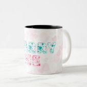 Tasse 2 Couleurs Veux-Tu M'Épouser ? Mon coeur doux (Devant droit)