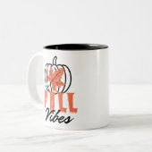 Tasse 2 Couleurs Vibes d'automne (Devant gauche)