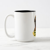 Tasse 2 Couleurs Vibes de Chat Cool (Gauche)