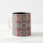 Tasse 2 Couleurs Vibes de l'ananas pourpre (Devant gauche)