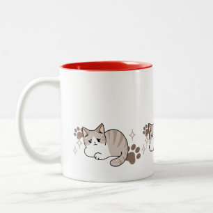 Tasse 2 Couleurs Vibes décontractées et lumineuses pour le design A