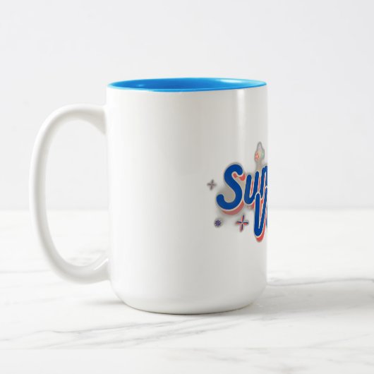 Tasse 2 Couleurs Vibes d'été (Gauche)