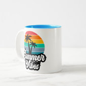 Tasse 2 Couleurs Vibes d'été Lac tropical Scène-32922 (Devant gauche)