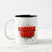 Tasse 2 Couleurs Vibes positives (Gauche)