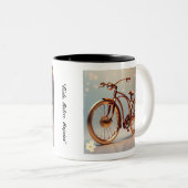 Tasse 2 Couleurs "Vibes Vintages" (Devant droit)