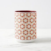 Tasse 2 Couleurs Vibrant Geometric Pattern (Centre)