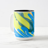Tasse 2 Couleurs Vibrant Reflections of Empowerment in Design (Devant gauche)