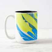 Tasse 2 Couleurs Vibrant Reflections of Empowerment in Design (Gauche)