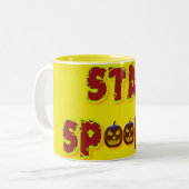 Tasse 2 Couleurs vibrations d'octobre (Devant gauche)