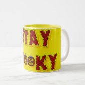 Tasse 2 Couleurs vibrations d'octobre (Devant droit)