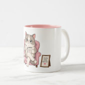 Tasse 2 Couleurs Vibrations Positives (Devant droit)