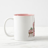 Tasse 2 Couleurs Vibrations Positives (Gauche)