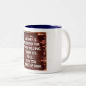 Tasse 2 Couleurs Victoire (Devant droit)