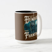 Tasse 2 Couleurs Victorian Gothic Maine Coon : Mysterious Nightime (Devant droit)