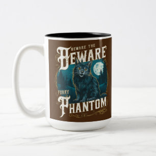Tasse 2 Couleurs Victorian Gothic Maine Coon : Mysterious Nightime