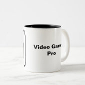 Tasse 2 Couleurs Video Gamer Pro (Devant droit)
