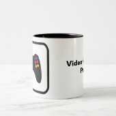 Tasse 2 Couleurs Video Gamer Pro (Centre)