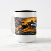 Tasse 2 Couleurs Videographer with action (Devant gauche)