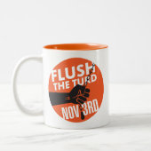 Tasse 2 Couleurs Vider le T*** 3 nov. (Gauche)