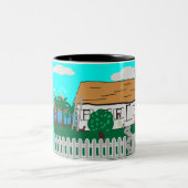 Tasse 2 Couleurs Vie À La Plage (Centre)