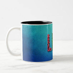 Tasse 2 Couleurs Vie Homme Femme Ciel bleu Eau Fruit Nourriture Nei