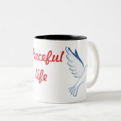 Tasse 2 Couleurs Vie paisible (Devant droit)