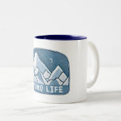 Tasse 2 Couleurs Vie Skimo (Devant droit)