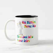 Tasse 2 Couleurs Vieilles hippies (Gauche)