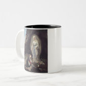 Tasse 2 Couleurs Vierge Marie de Lourdes (Devant gauche)