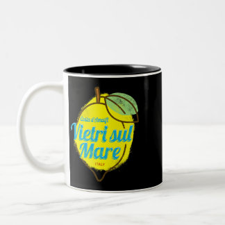 Tasse 2 Couleurs Vietri sul Mare Costa d'Amalfi Lemon Italie Amalfi