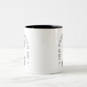 Tasse 2 Couleurs Vieux Punks Ne Meurent Jamais Skeleton Rock Sur Go (Centre)