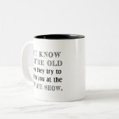 Tasse 2 Couleurs Vieux spectacle (Devant gauche)