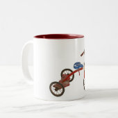 Tasse 2 Couleurs Vieux tricycle (Devant gauche)