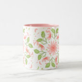 Tasse 2 Couleurs Vigne rose (Centre)