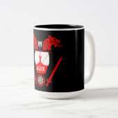 Tasse 2 Couleurs Viking Norsemen (Devant droit)