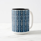 Tasse 2 Couleurs Viking pattern (Devant droit)