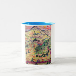 Tasse 2 Couleurs village du Colorado