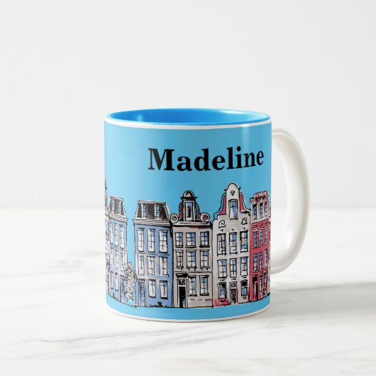 Tasse 2 Couleurs Ville (Devant droit)