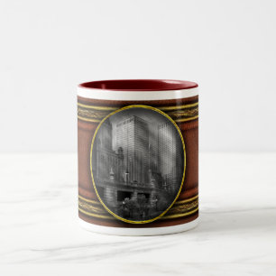 Tasse 2 Couleurs Ville - Chicago IL - Continuer un héritage NB