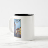 Tasse 2 Couleurs Vilseck - tour (Devant gauche)
