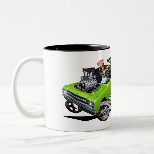 Tasse 2 Couleurs Vince Crains BULLSEYE Sublime 1969 Dart (Gauche)