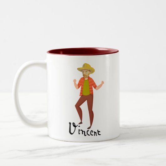 Tasse 2 Couleurs Vincent Van Gogh Dancing (Gauche)