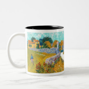 Tasse 2 Couleurs Vincent van Gogh Ferme en Provence