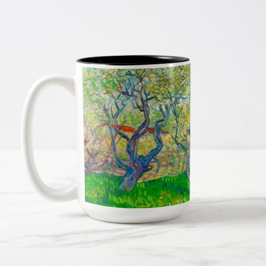 Tasse 2 Couleurs Vincent van Gogh Orchard à Blossom (Gauche)