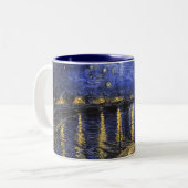 Tasse 2 Couleurs Vincent Van Gogh Starry Night Over The Rhone (Devant gauche)