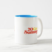 Tasse 2 Couleurs Vingt Bons Étés (Devant droit)