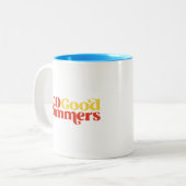 Tasse 2 Couleurs Vingt Bons Étés (Devant gauche)