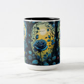 Tasse 2 Couleurs Vins Roses bleus (Centre)
